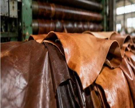 Leather processing