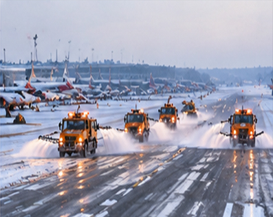 When Is Airport Runway Solid Potassium Acetate Better Than Liquid Deicers?